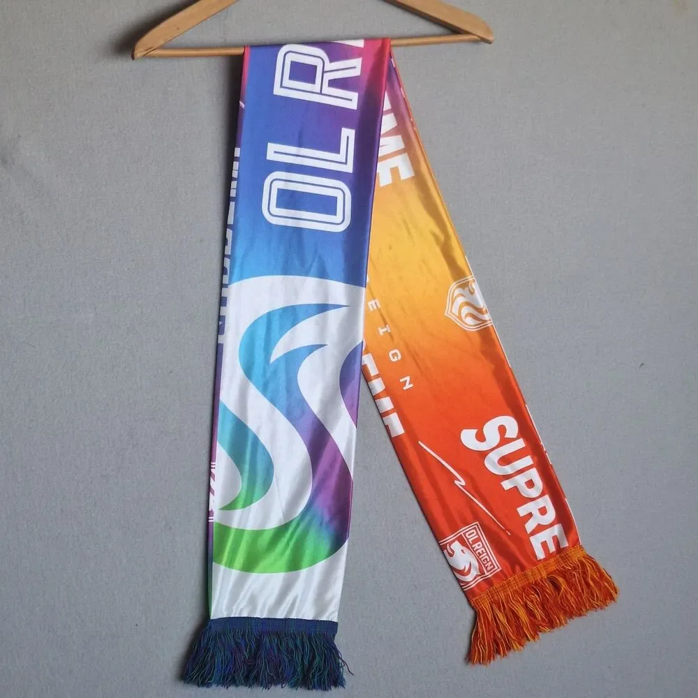 Seattle Sounders FC Pride Rainbow MLS Scarf LGBTQ Licensed USA Soccer